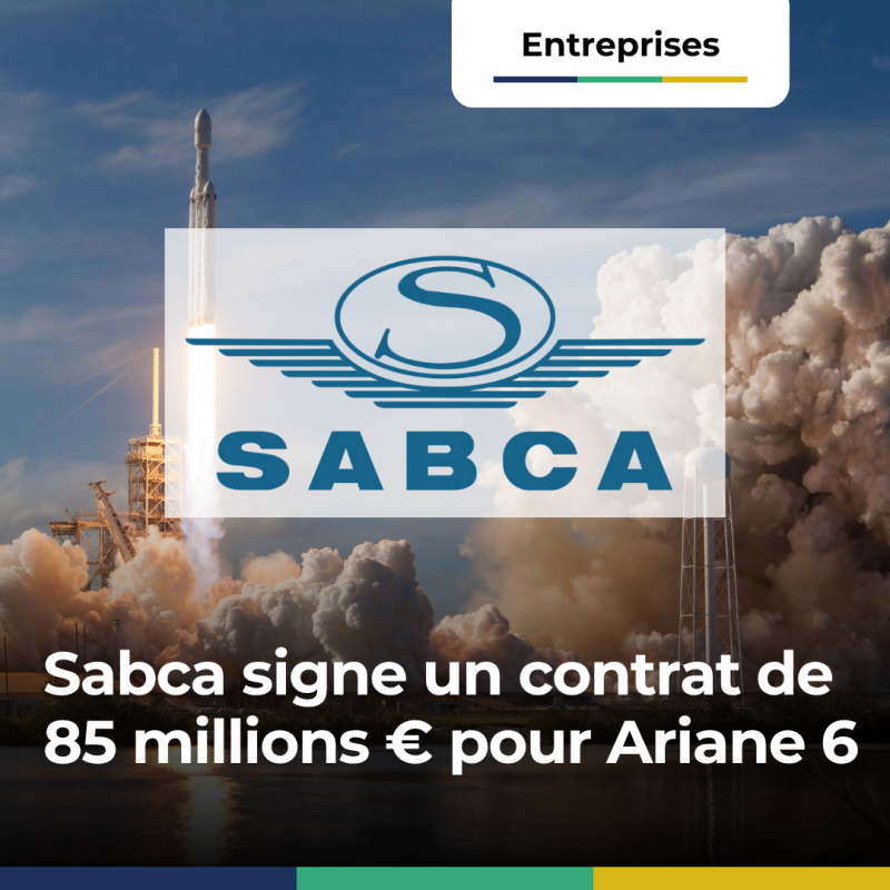 Sabca signe un contrat de 85 millions € pour Ariane 6