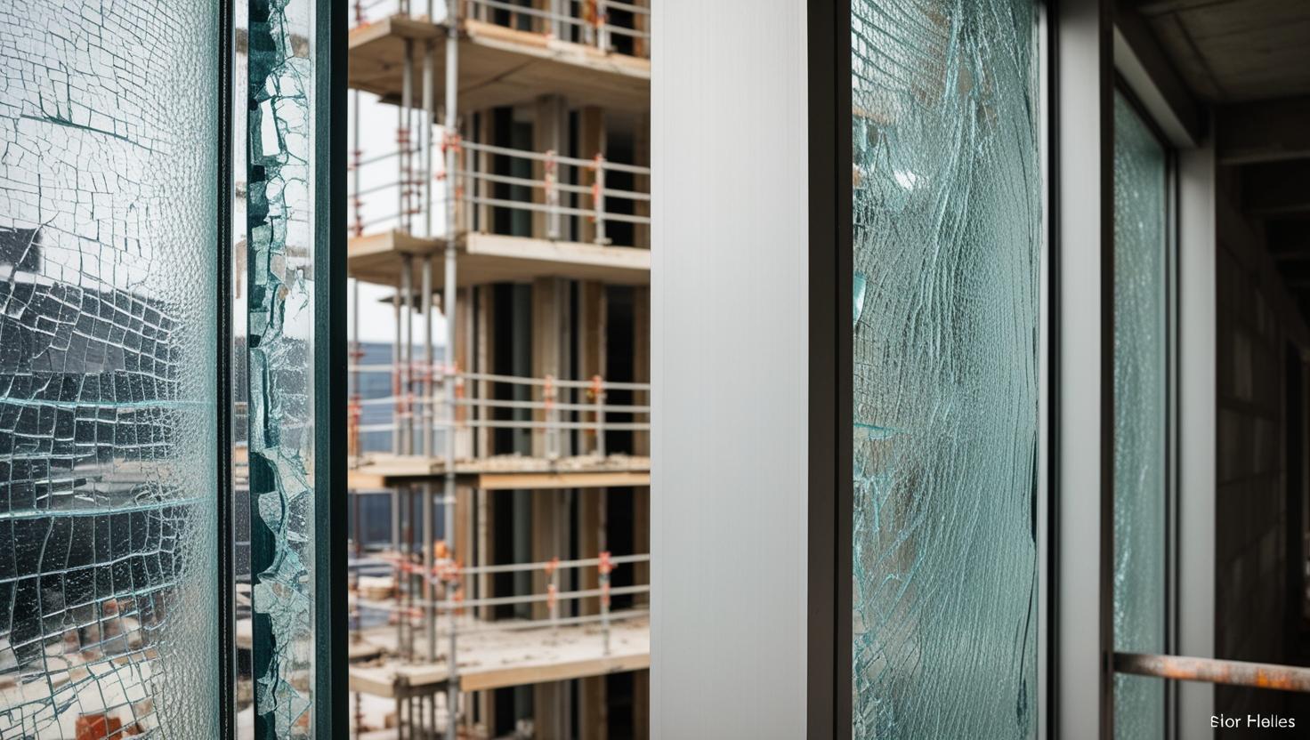 Récupération des vitrages en fin de vie sur chantier